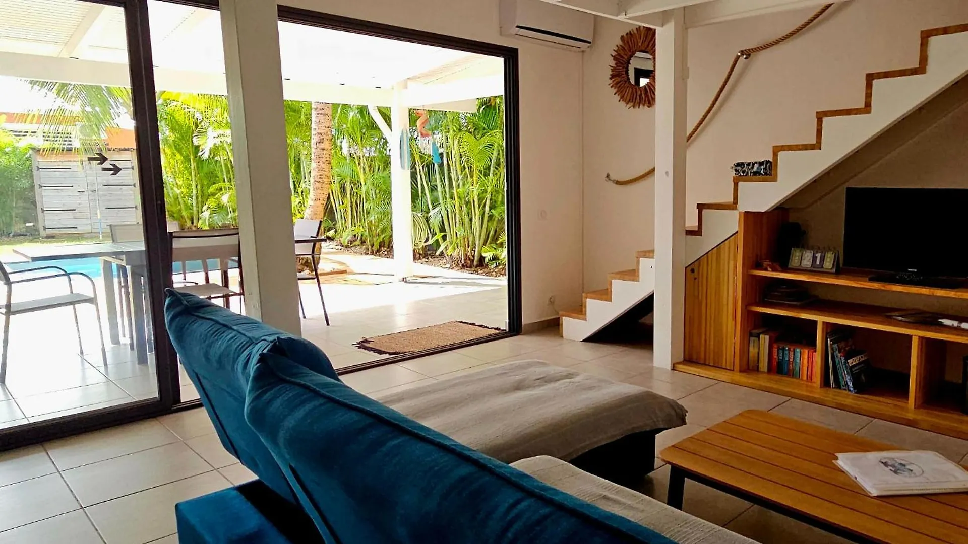 Kaza Lenah Villa 2 Chambres Dont Une En Mezzanine, Piscine Et Cuve Tampon, Saint-Francois Guadeloupe